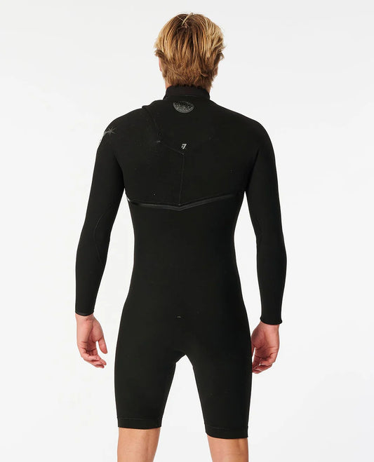 Person wearing a black wetsuit on a white background shed nine