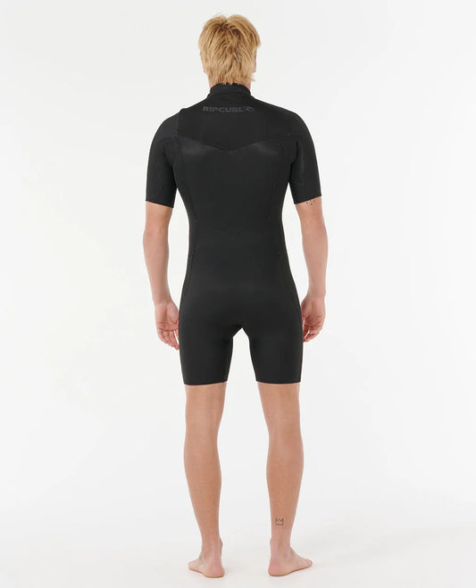 Person wearing a black wetsuit on a white background shed nine