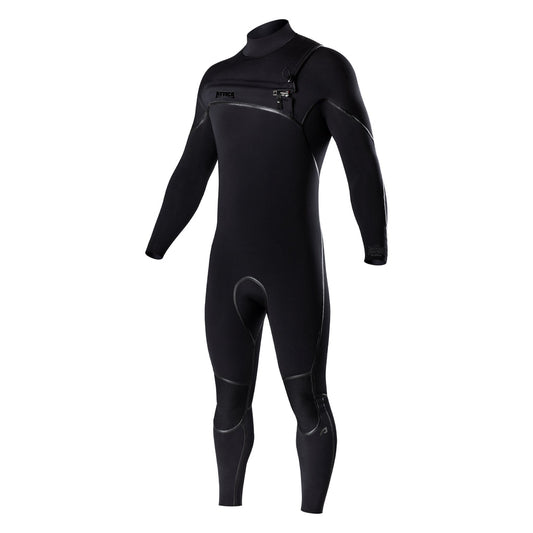 Attica ALPHA Chest Zip 4/3mm Steamer - BLACK / BLACK - Shed Nine