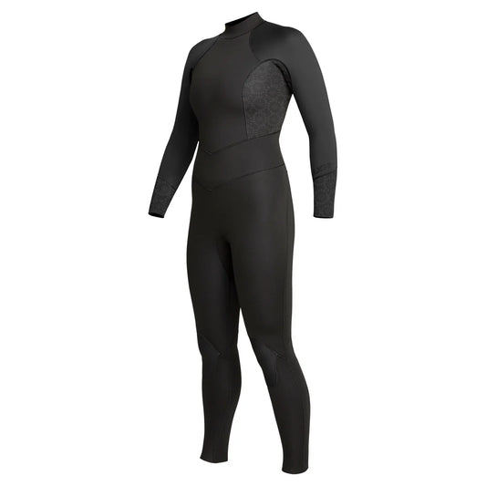 Black wetsuit on a white background shed nine