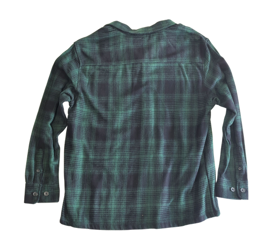 Shed Nine Flannel Long Sleeve Shirt (Bold SN Logo)