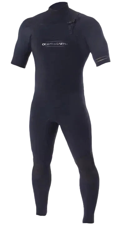shed nine Black wetsuit with brand logo on a white background