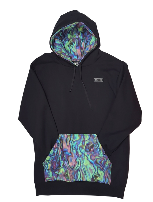 Psychedelic Black Shed Nine Super Thick Aussie Hand Made Tall Hoods