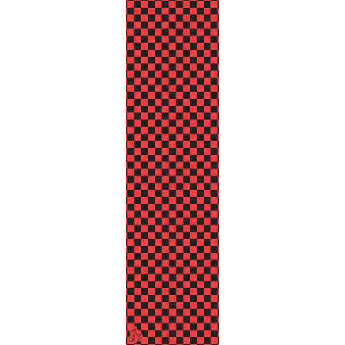 Fruity Griptape (9"x33") Black/Red Checkers Single Sheet