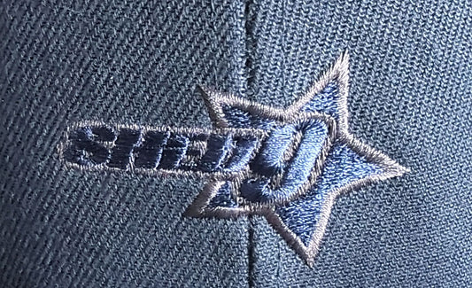 Shed Nine Navy Mesh Snap Back Cap - Shed Nine