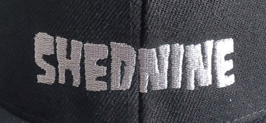 Shed Nine Black/White Snap Back Truckers - Shed Nine