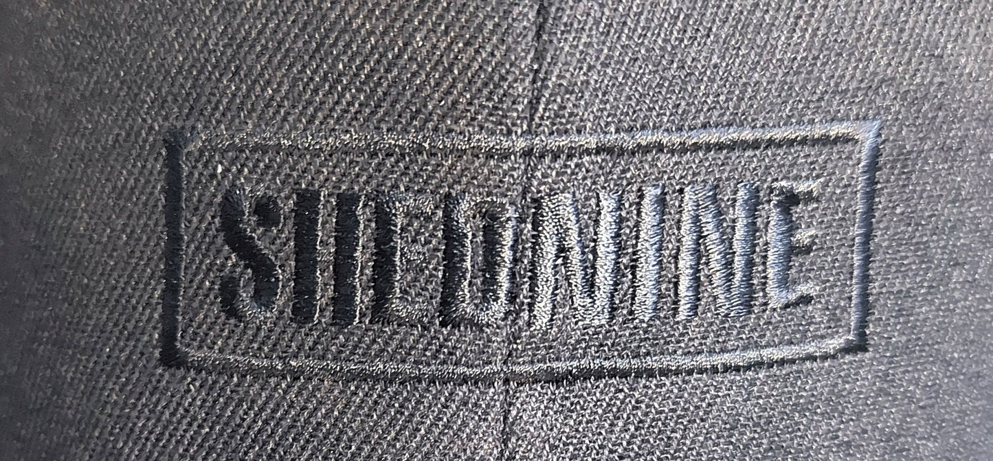 Shed Nine Black Snap Back SN Cap (Bold Logo) - Shed Nine