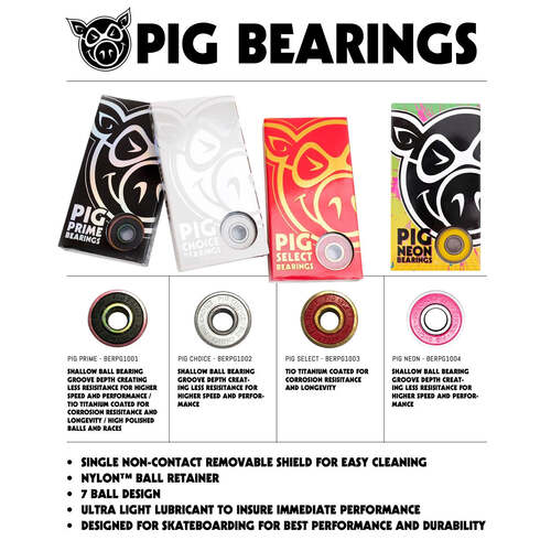 Pig Bearings Neon