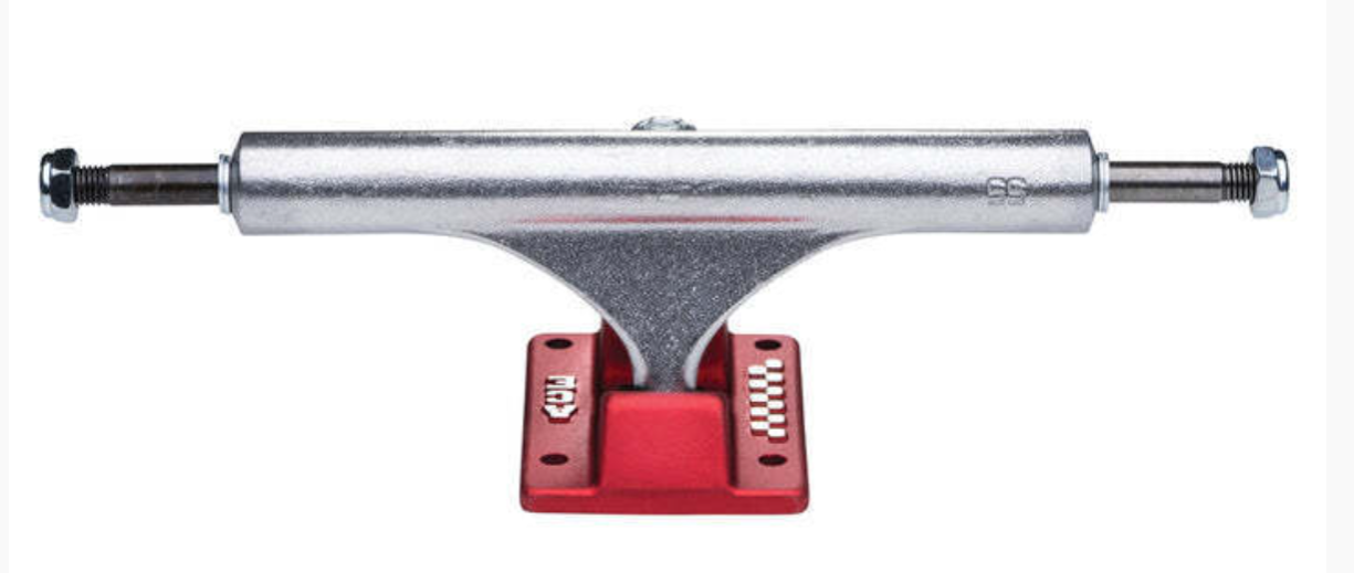 Ace Trucks Classics Raw/Red Polished