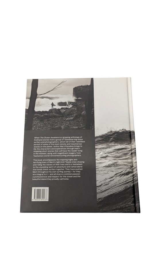 When The Ocean Awakens - Tasmanian big wave surfing book