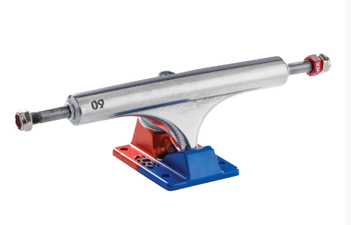 Ace Trucks AF1 Raw/Blue Orange Anodized