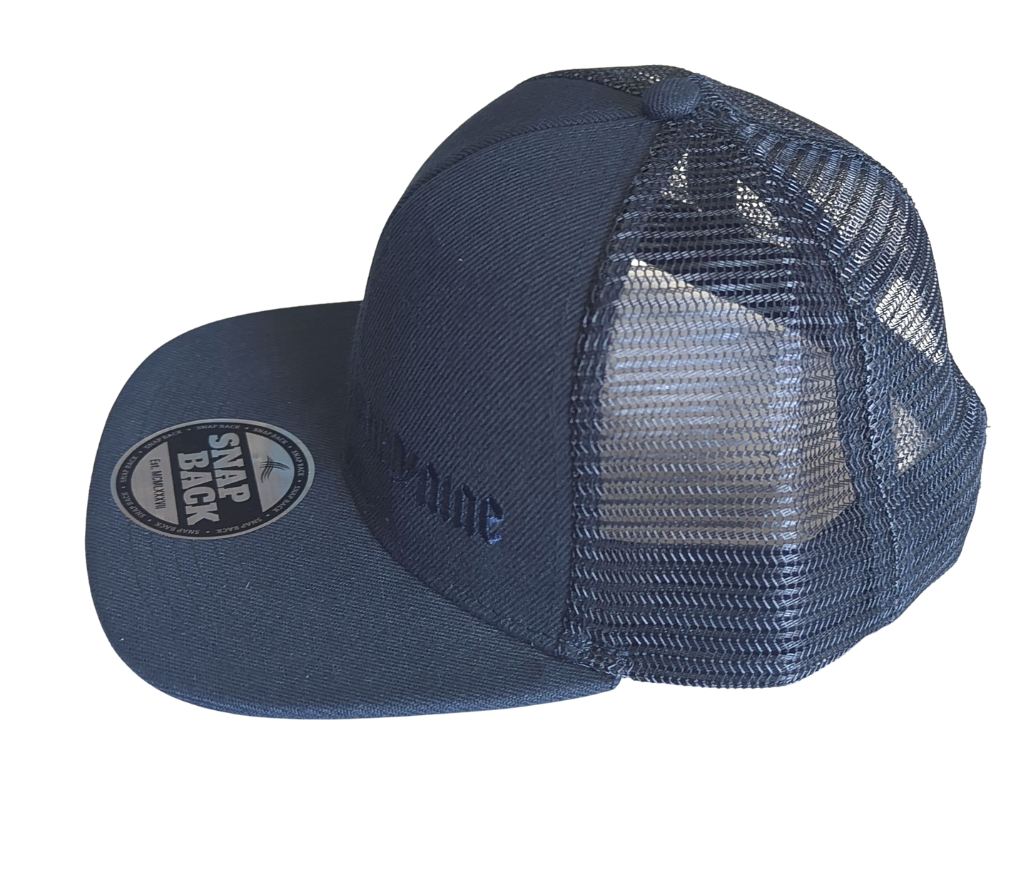 Shed Nine Navy Mesh Snap Back Cap - Shed Nine