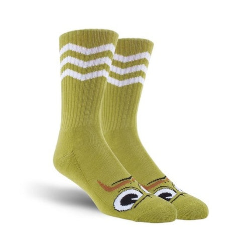 Toy Machine Socks Turtle Boy Stache Sock Green