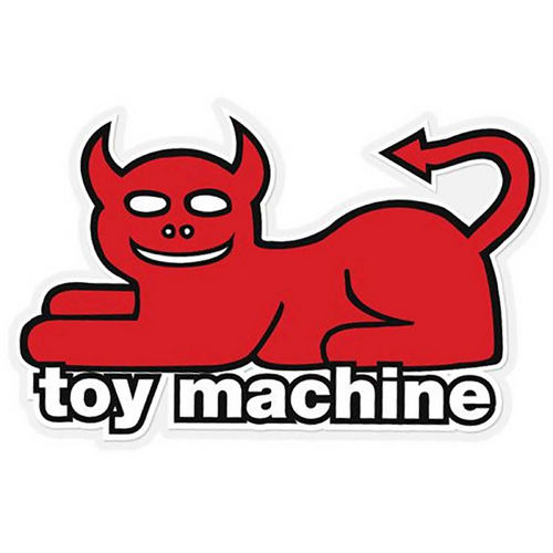 Toy Machine Sticker Devil Cat