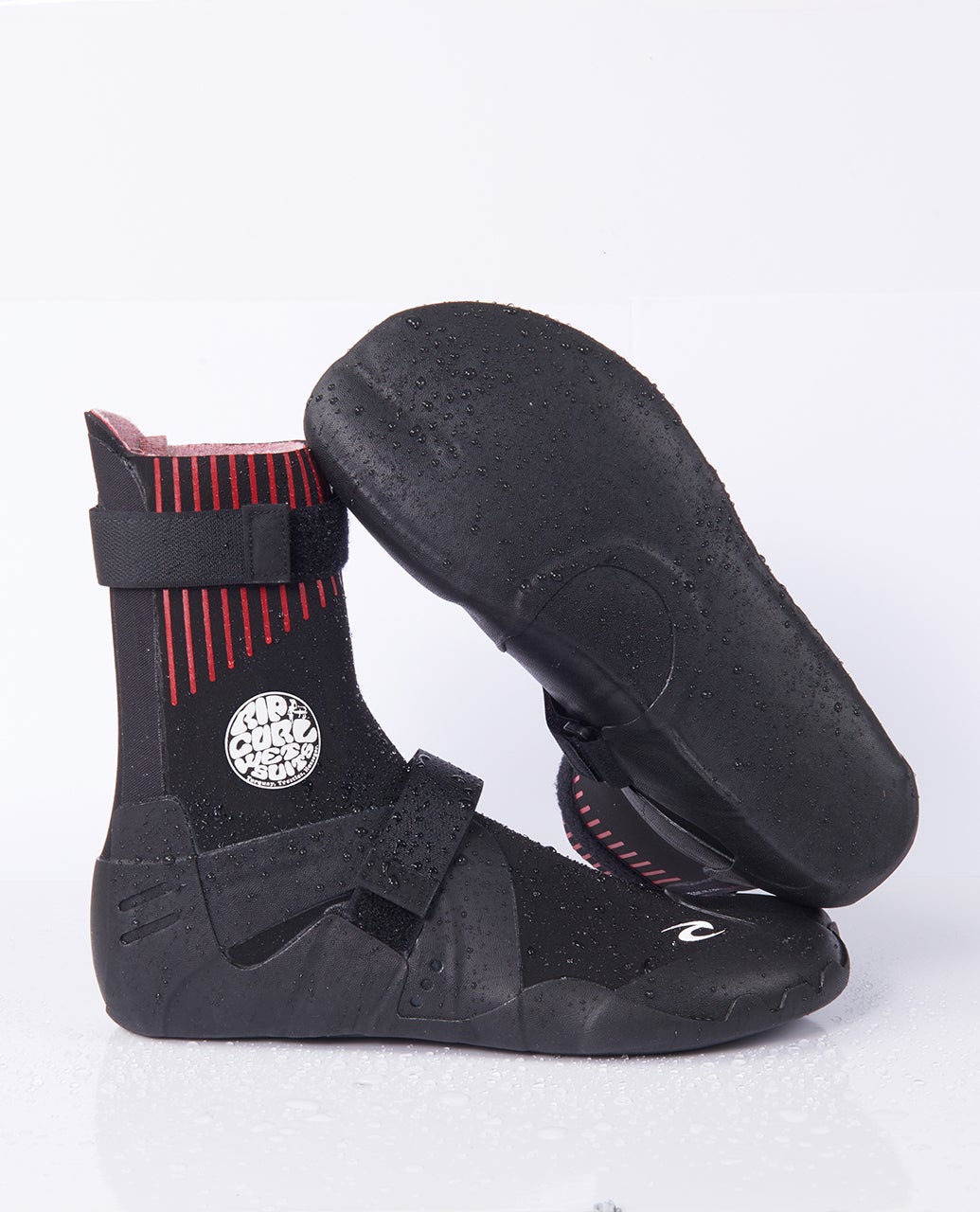 Rip Curl Flashbomb 3mm Hidden Split Toe Boot - Black product view 1