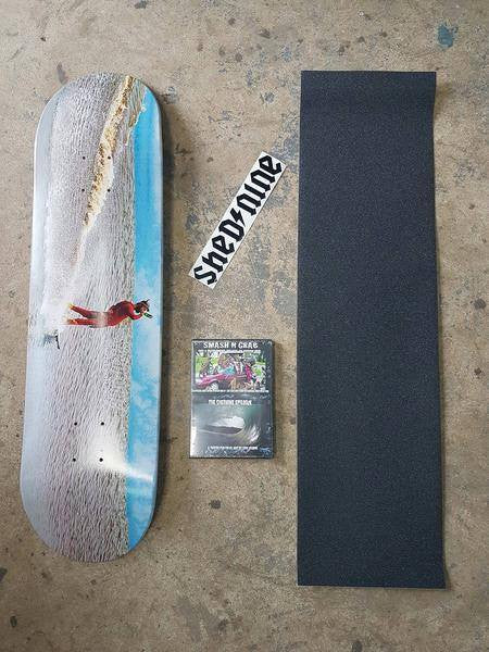 Frothalot Street Deck, Grip, Dvd and Sticker -  Skateboard Deck, Shed Nine, Shed Nine