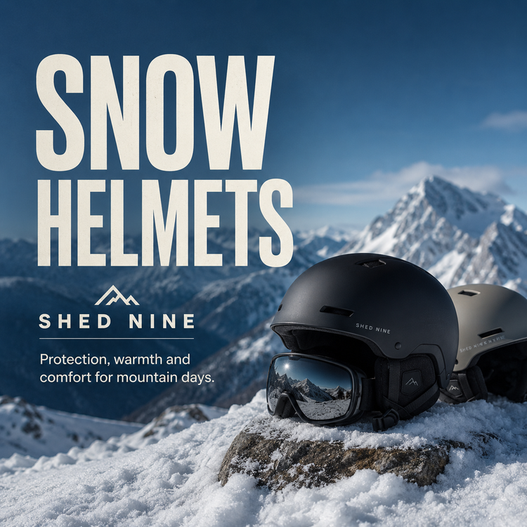 Snow helmets and snowboard helmets for adults, youth and kids at Shed Nine