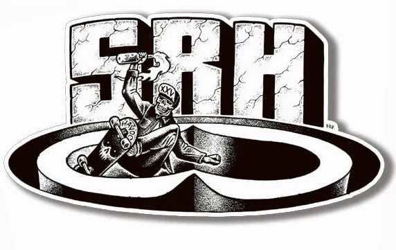 SRH clothing, tees, headwear and surf skate streetwear available at Shed Nine