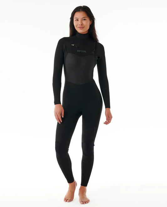 Person wearing a black wetsuit on a white background shed nine