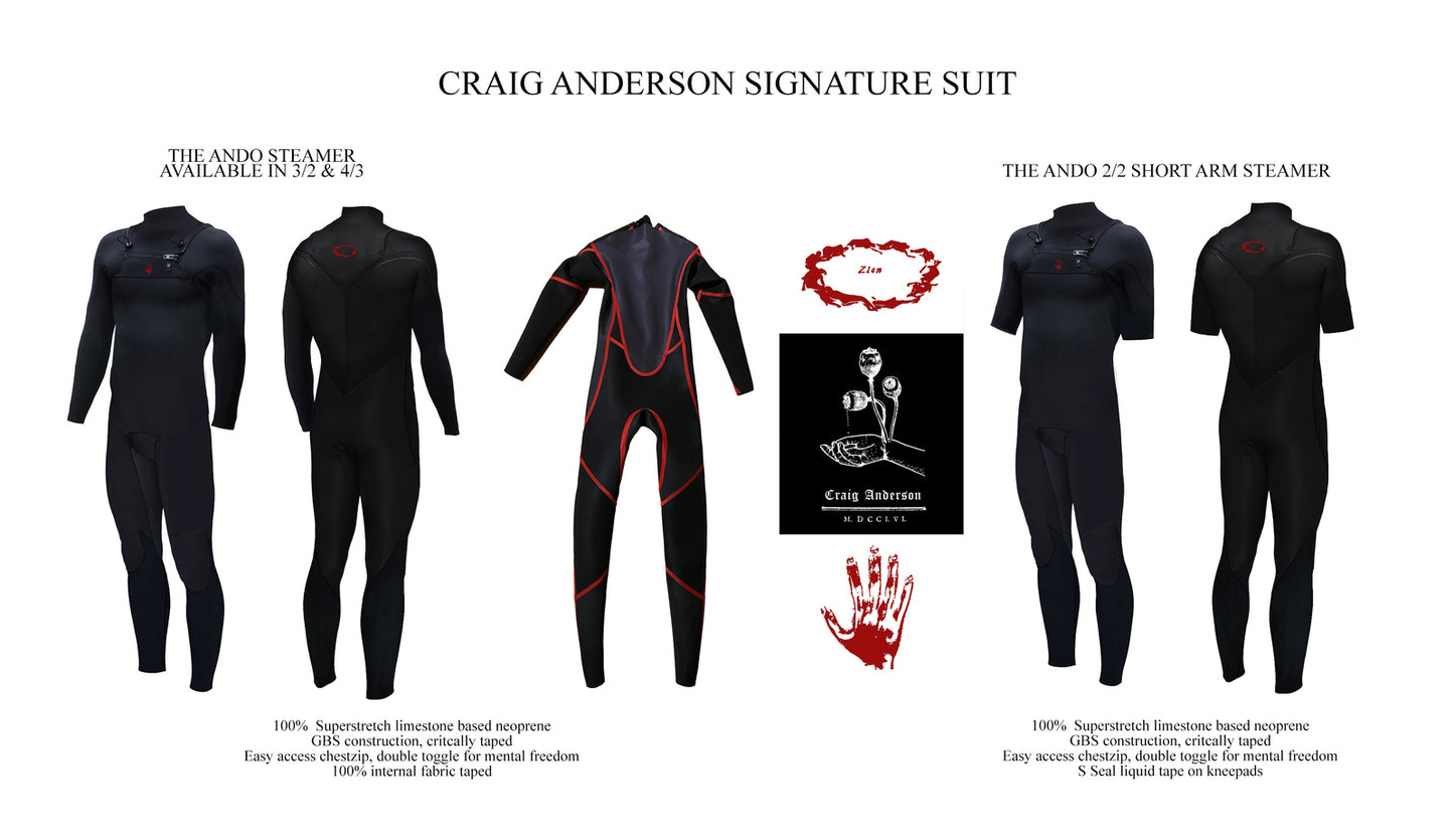 Craig Anderson 3/2 Chest Zip