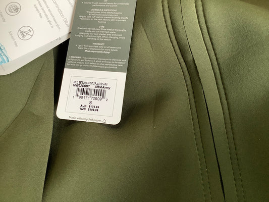Vissla Solid Sets 2mm Front Zip Wetsuit Jacket - Army