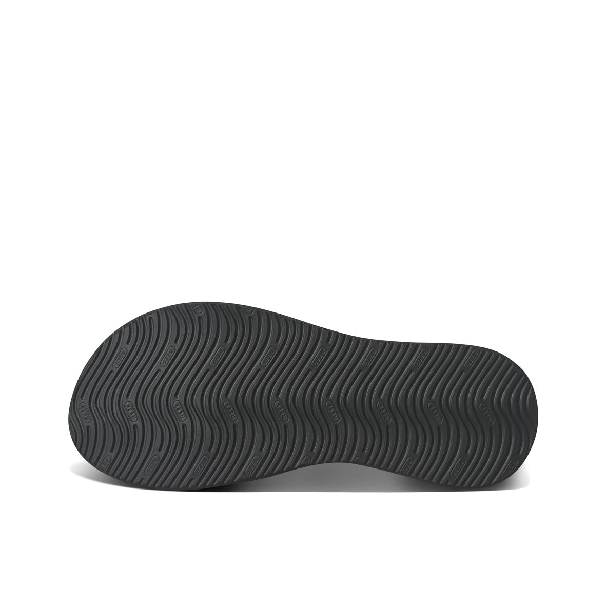 Reef Cushion Phantom 2.0 Men's Thongs – Black – outsole view