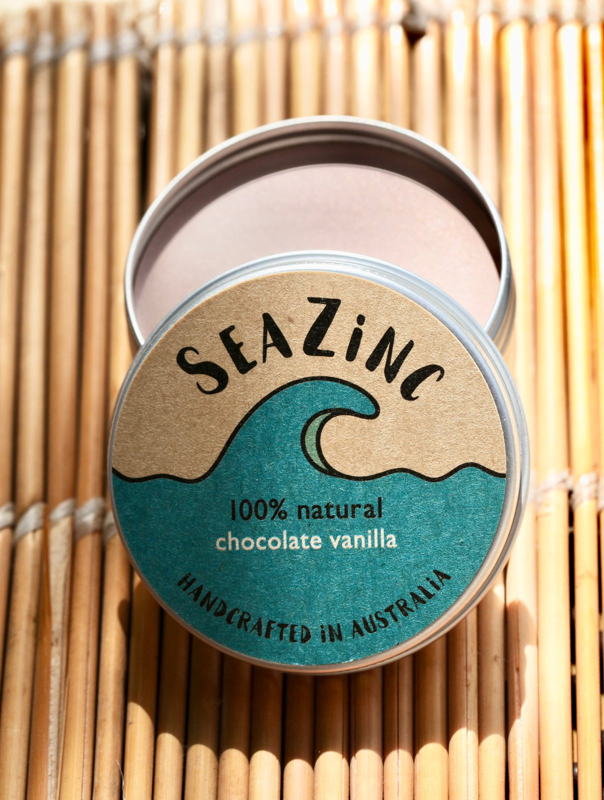 SeaZinc Chocolate Vanilla 60g tin