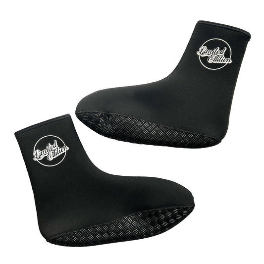 Limited Edition Long Flipper / Fin Neoprene Socks - Shed Nine