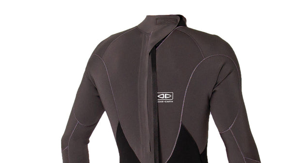 Mens Free Flex LS Back Zip Spring - 2/2mm
