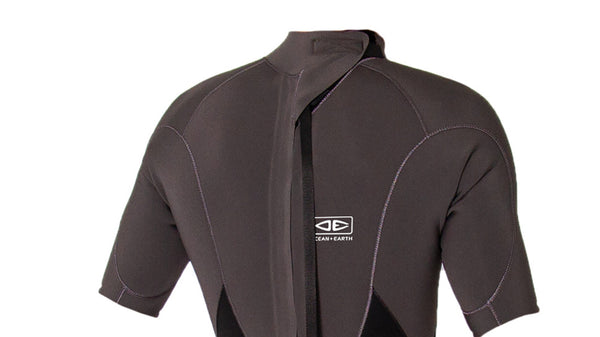 Mens Free Flex Back Zip Spring Suit - 2/2mm