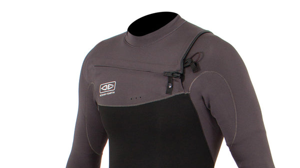 Mens Free Flex SS Chest Zip - 2/2mm