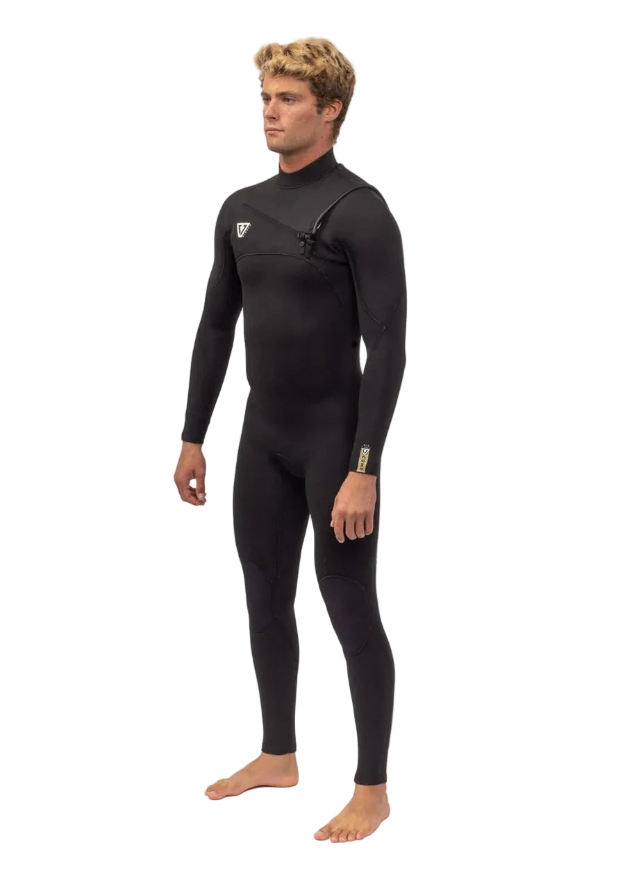 Man wearing a black wetsuit on a white background SHED NINE