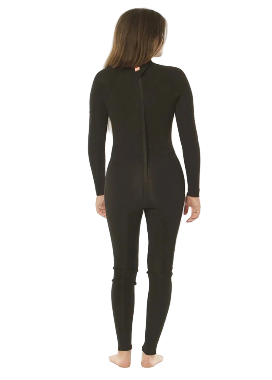 Person wearing a black full-body suit on a white background SHED NINE