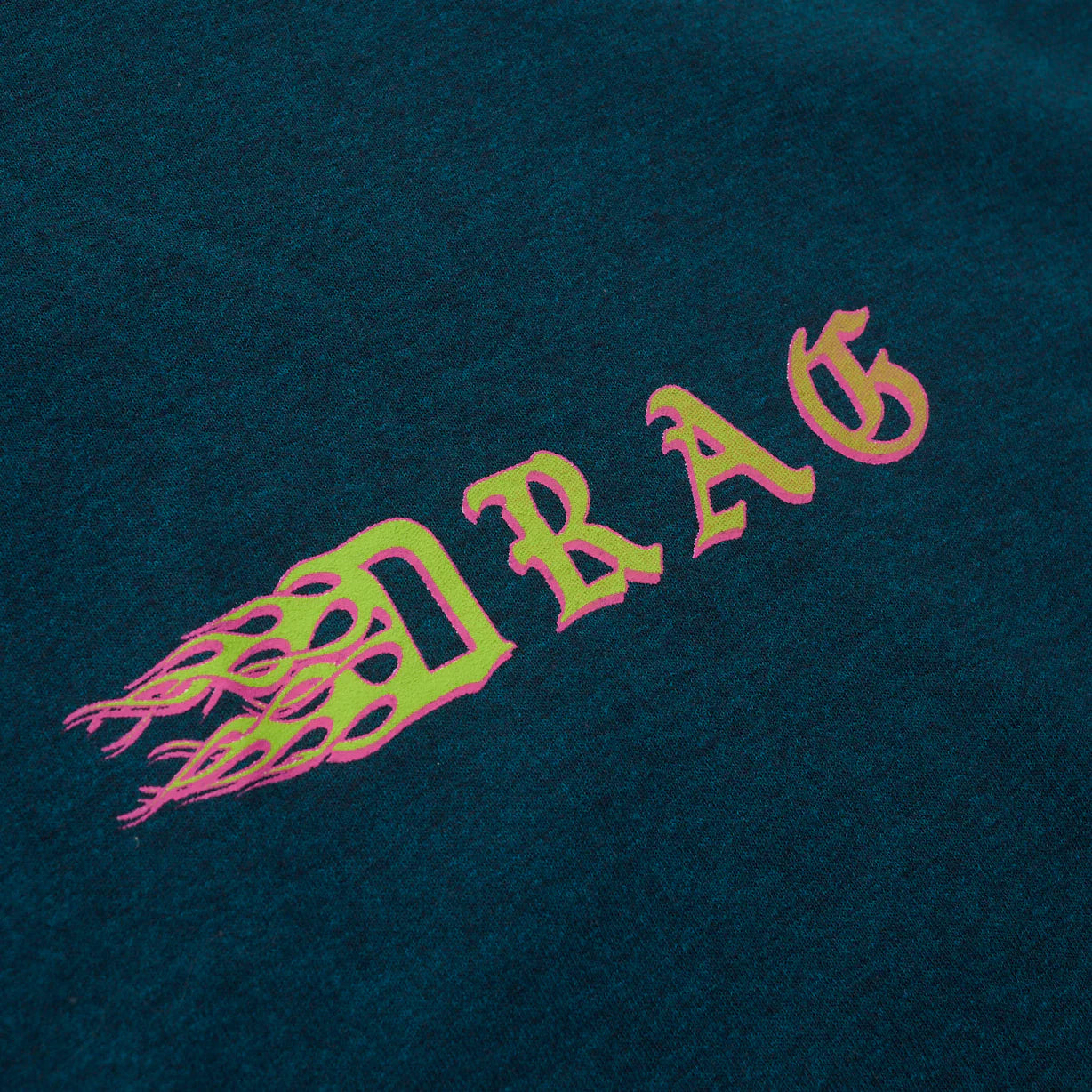 SHED NINE TRAD ELDER TEE LOGO - NAVY DRAG