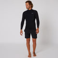 Double Black Long Sleeve Vest - 1.5mm