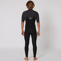 Mens Free Flex SS Chest Zip - 2/2mm