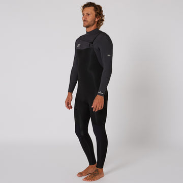 Mens Free Flex Chest-Zip - 4/3mm - Shed Nine