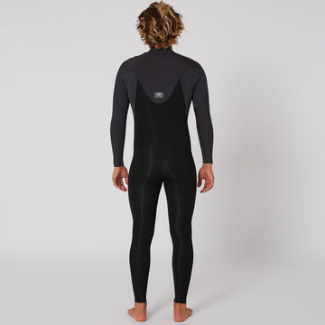 Mens Free Flex Chest-Zip - 4/3mm - Shed Nine
