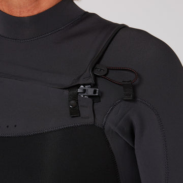 Mens Free Flex LS Chest Zip Spring - 2/2mm