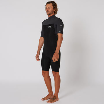 Mens Free Flex Back Zip Spring Suit - 2/2mm