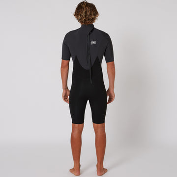 Mens Free Flex Back Zip Spring Suit - 2/2mm