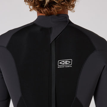 Mens Free Flex Back-Zip - 3/2mm - Shed Nine