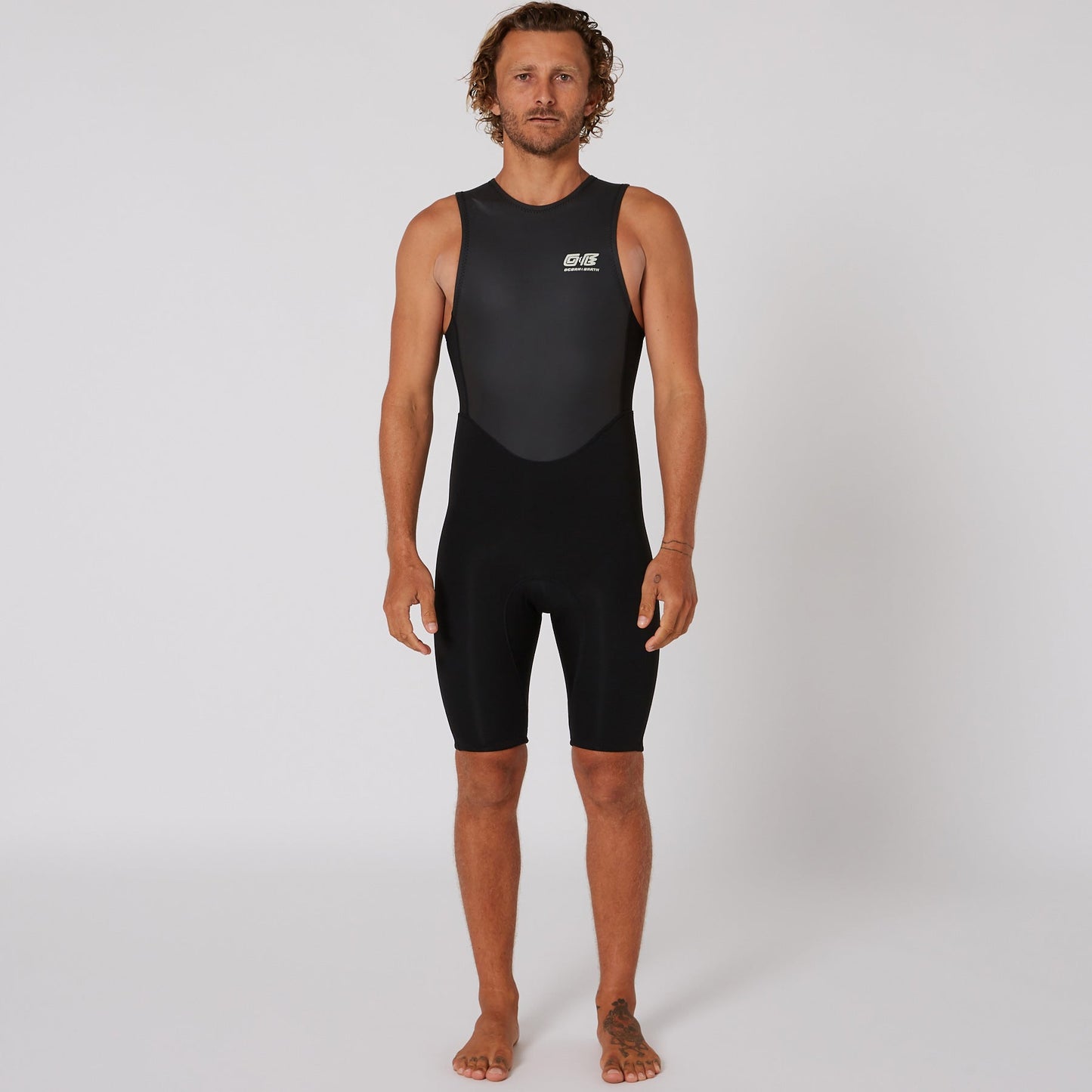 Heritage Back Zip Short John - 2mm
