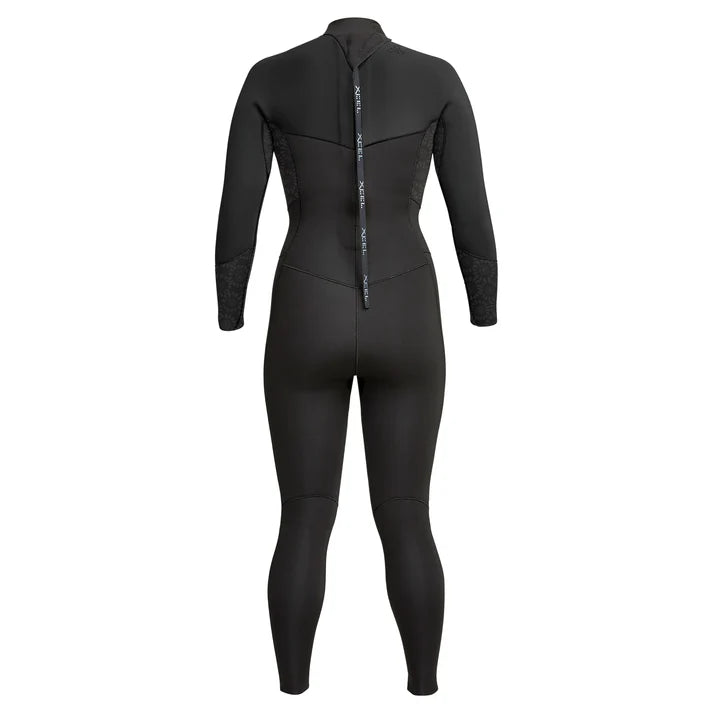 Black wetsuit on a white background shed nine