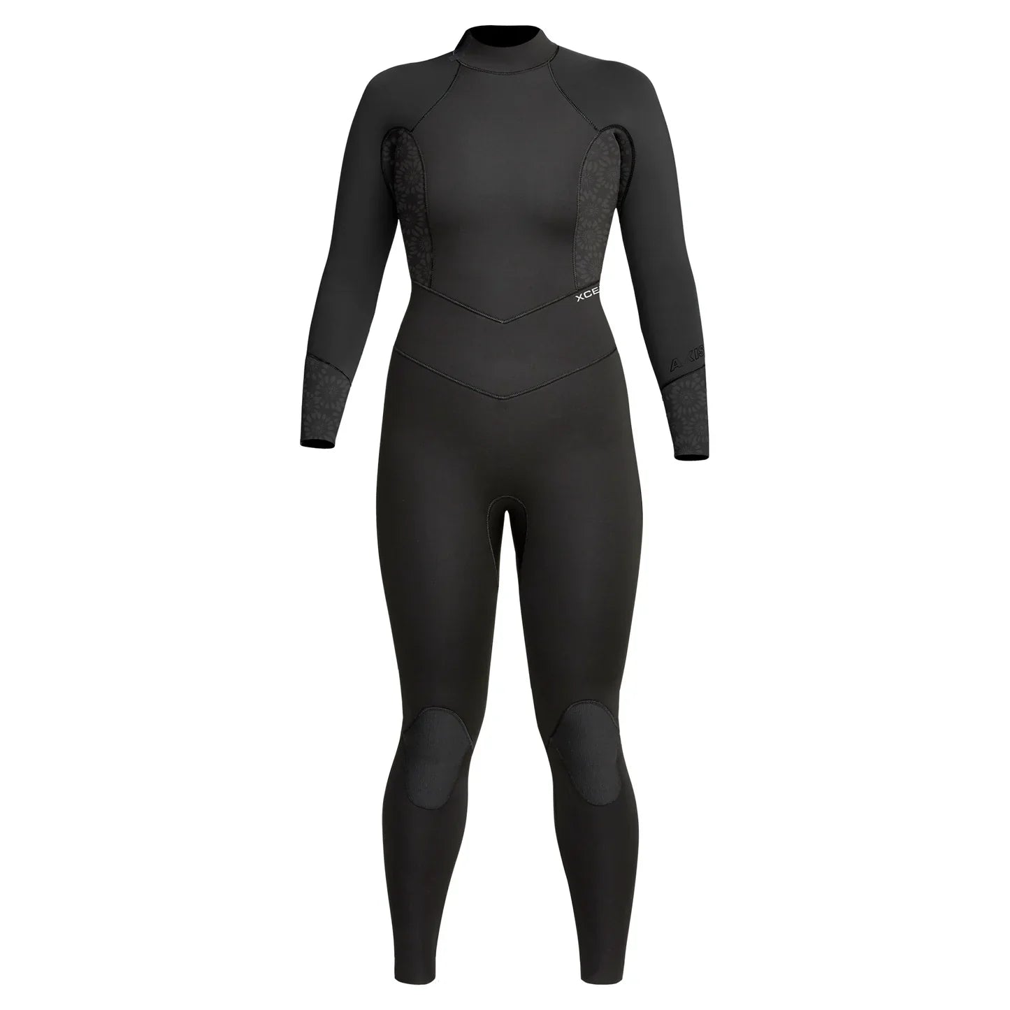 Black wetsuit on a white background shed nine