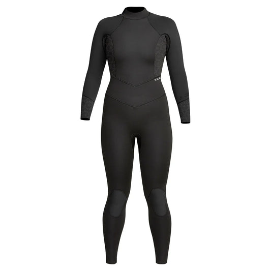 Black wetsuit on a white background shed nine