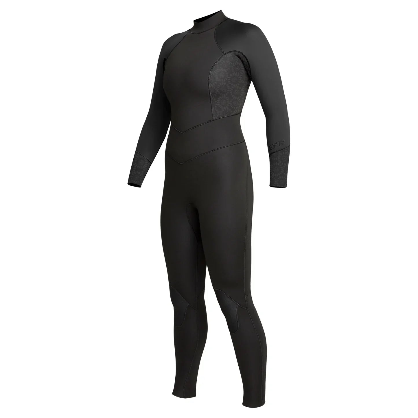 Black wetsuit on a white background shed nine
