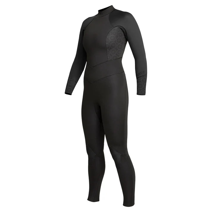 Black wetsuit on a white background shed nine