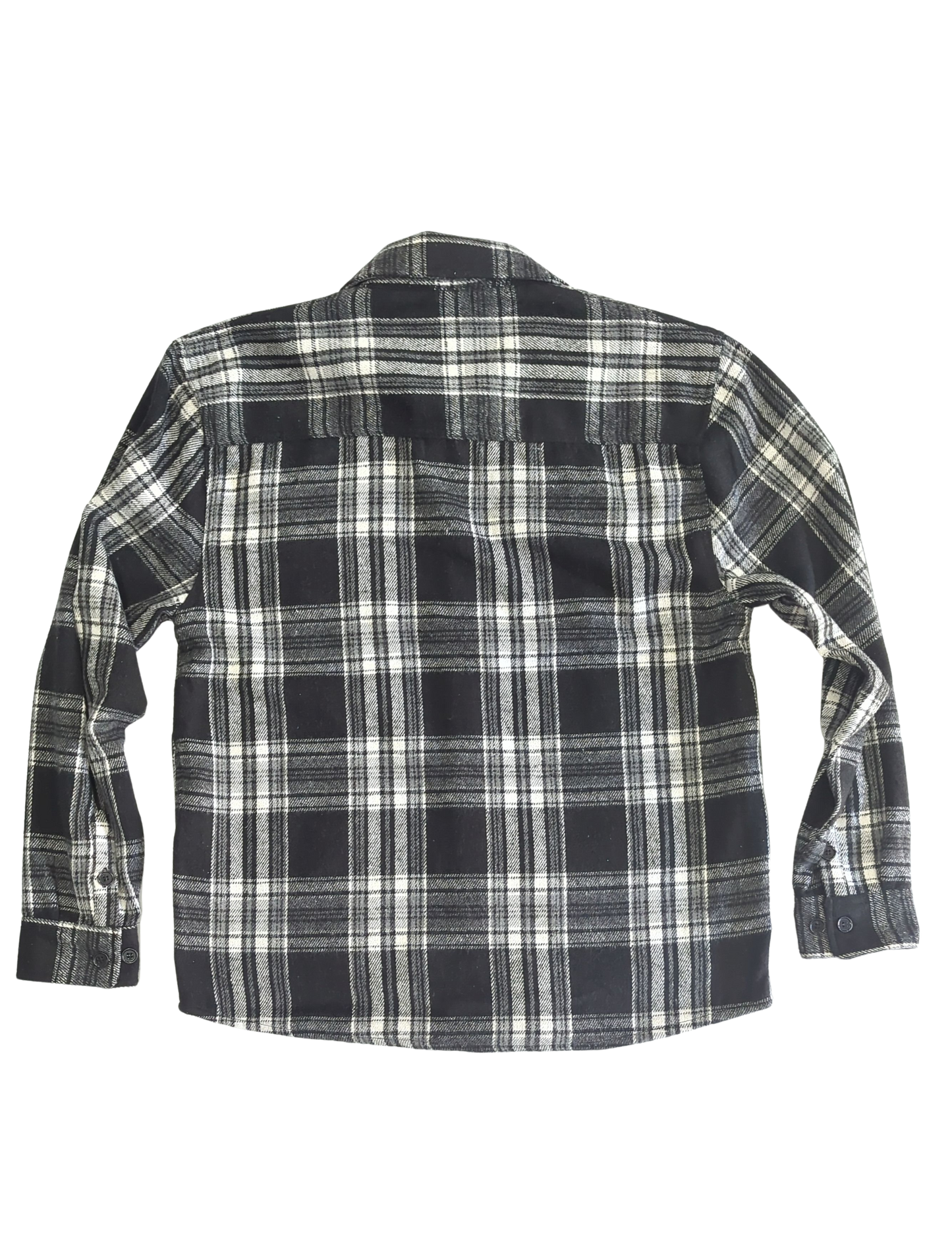 Shed Nine Flannel Long Sleeve Shirt (Bold Boxed SN Logo)