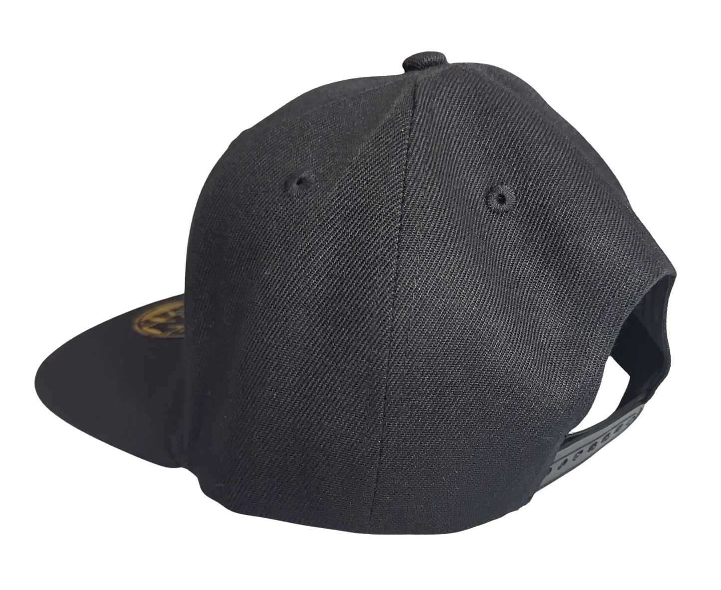 Shed Nine Black Snap Back Cap (Bold Logo) - Shed Nine